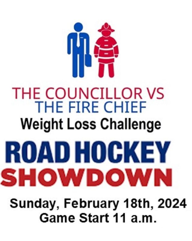 Road Hockey Showdown: The Councillor vs. The Fire Chief