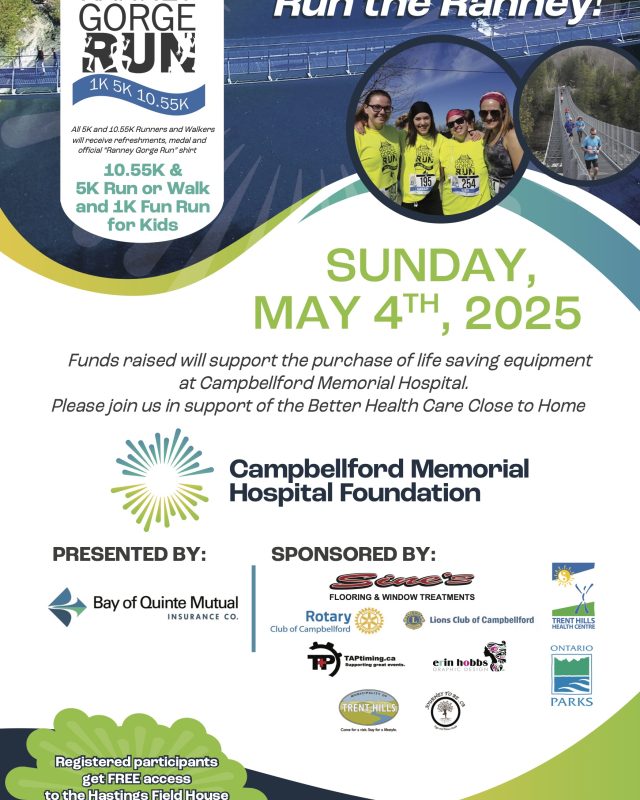 Ranney Gorge Run Returns on May the 4th!